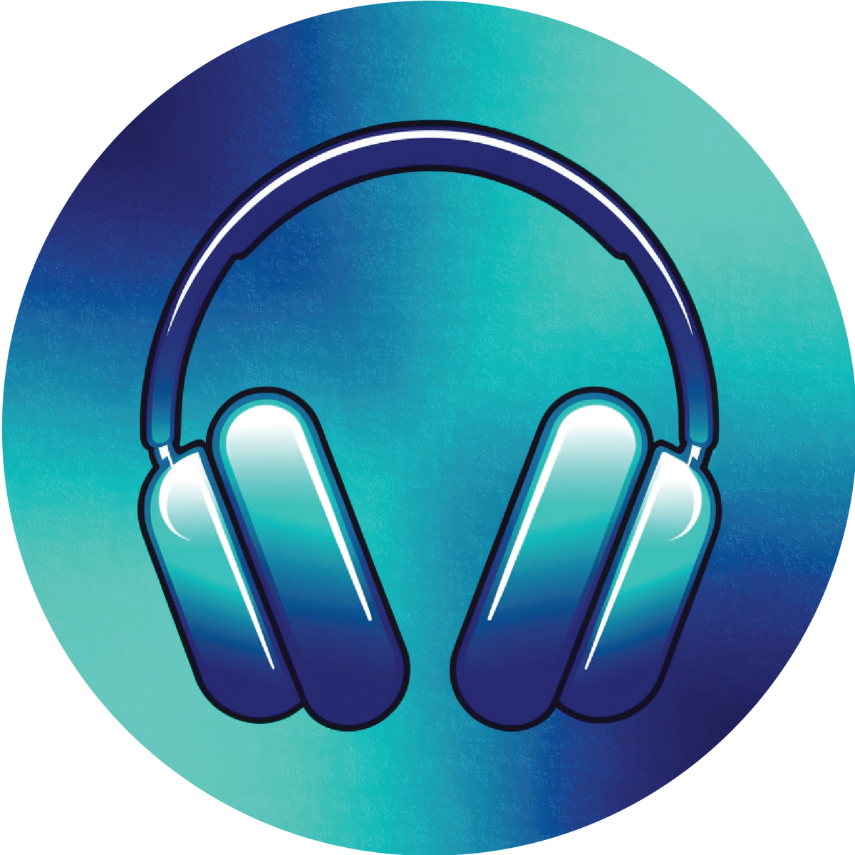 Blue Headphones