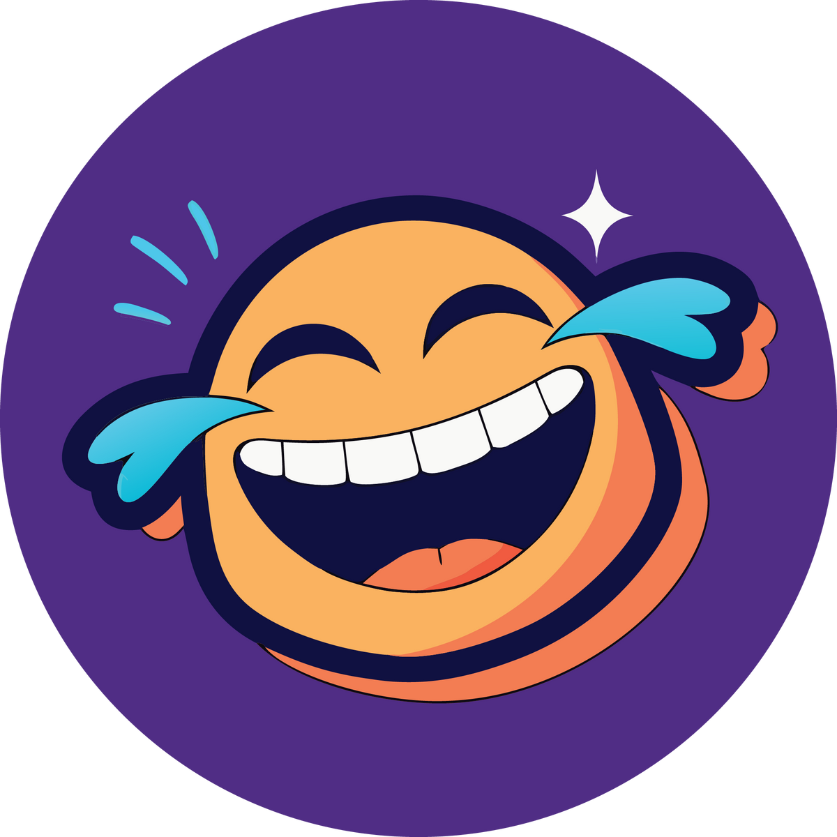 Laughing Memoji