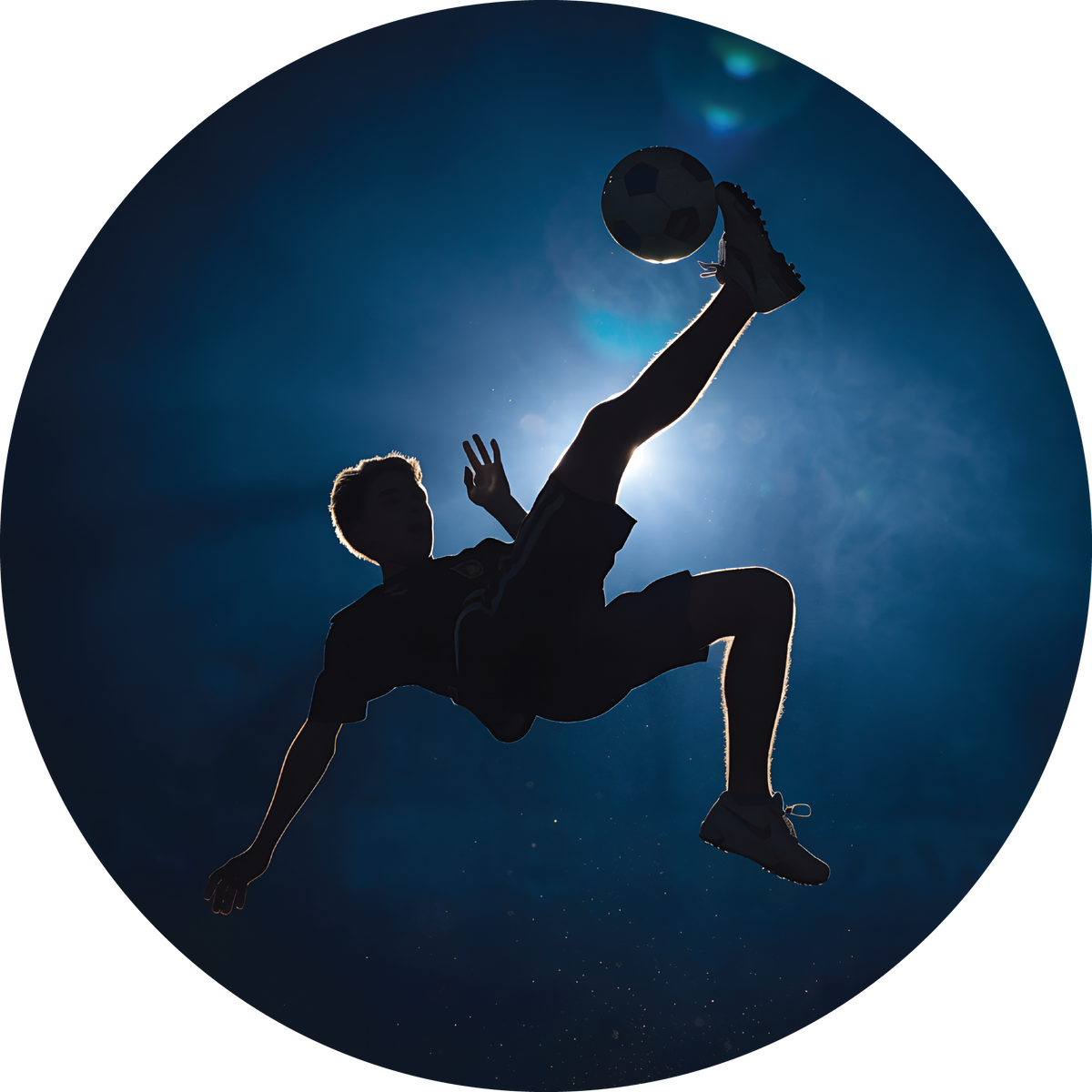 Male Soccer Kick
