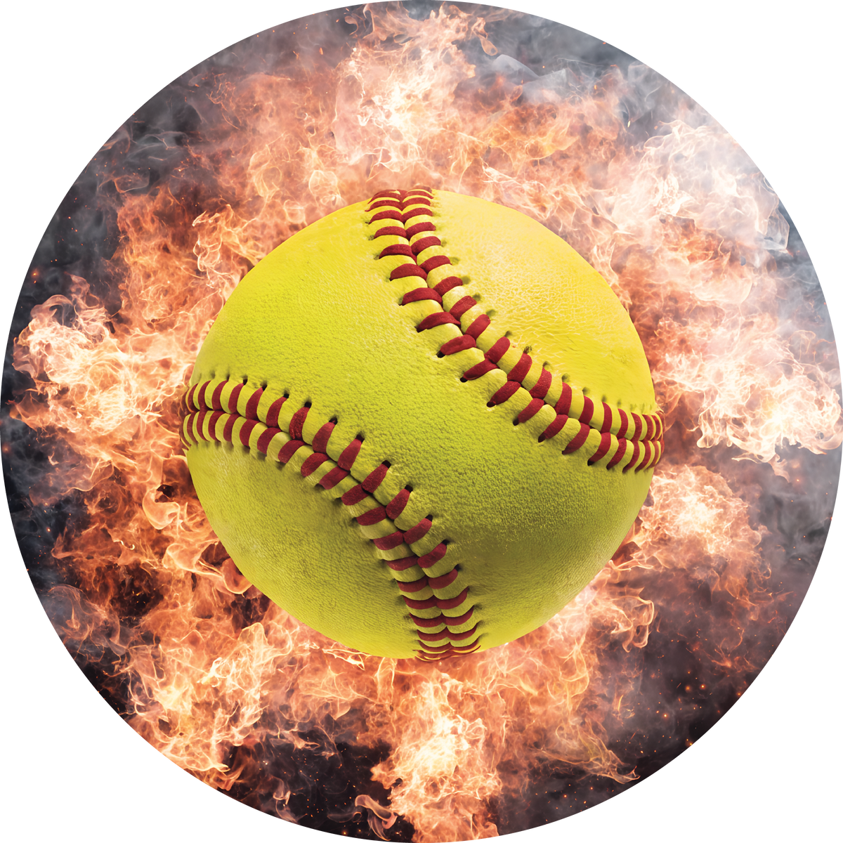 Softball on Fire
