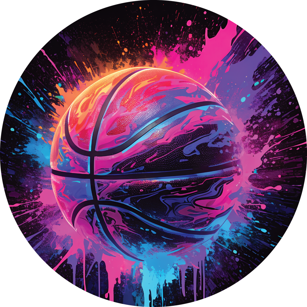 Basketball (Painted)