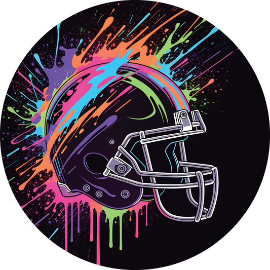 Painted Helmet