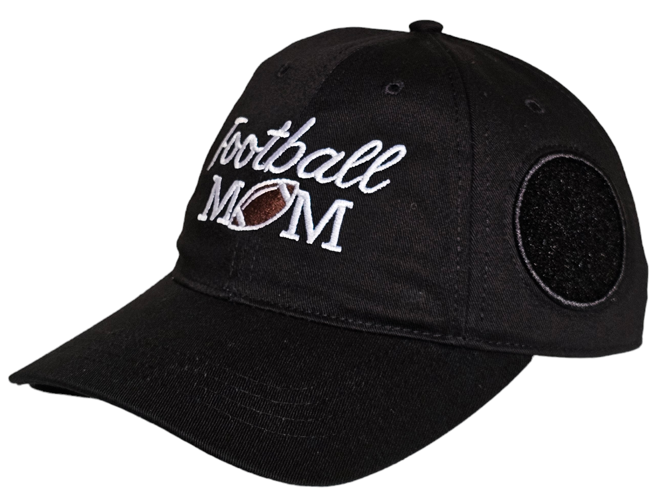 "FOOTBALL MOM" cap with personalized Tell